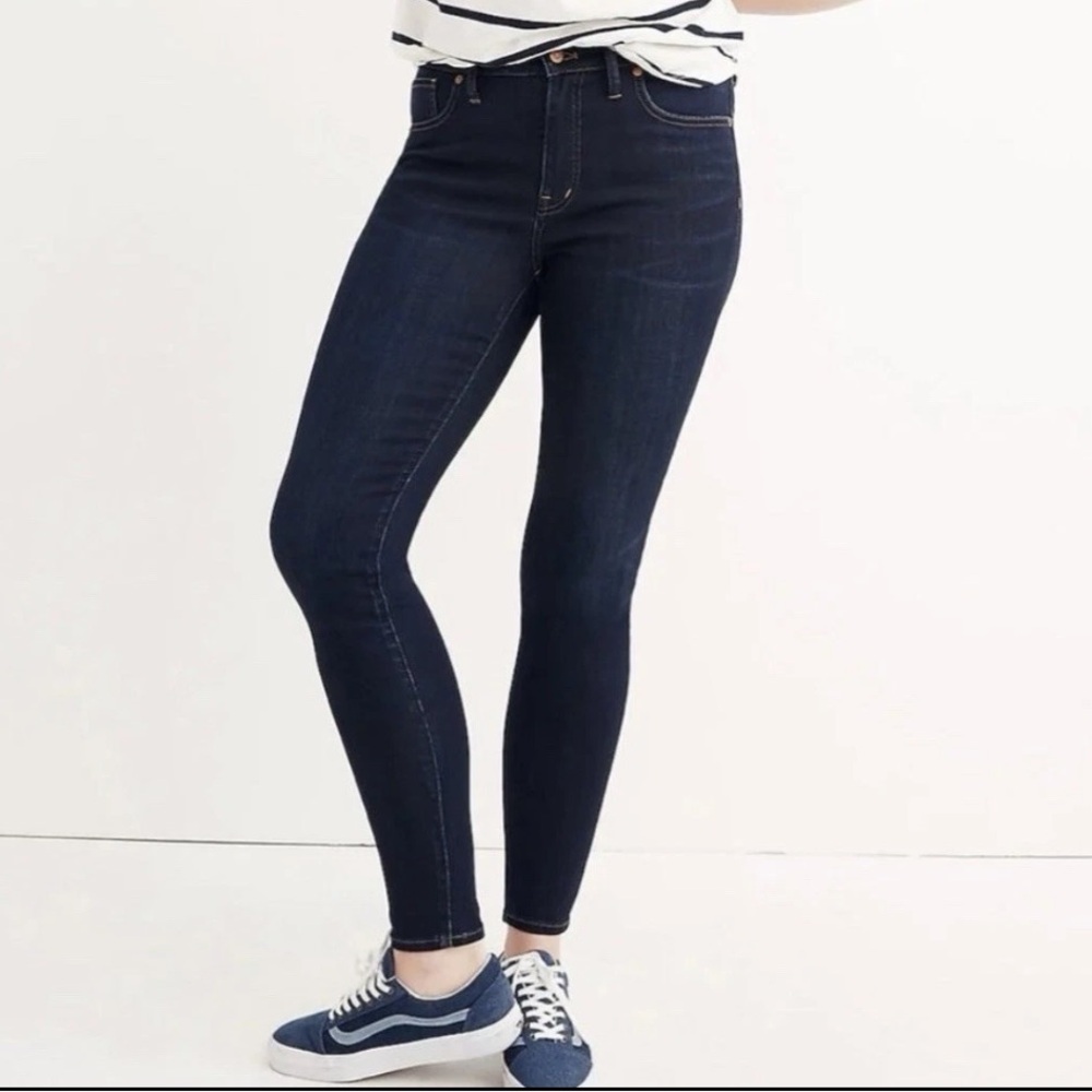 Madewell Women's 9" High-Rise Skinny Jeans Size 27 Tencel Denim Edition Style